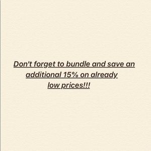 You want it, I don't. Bundle to save 15%!!!